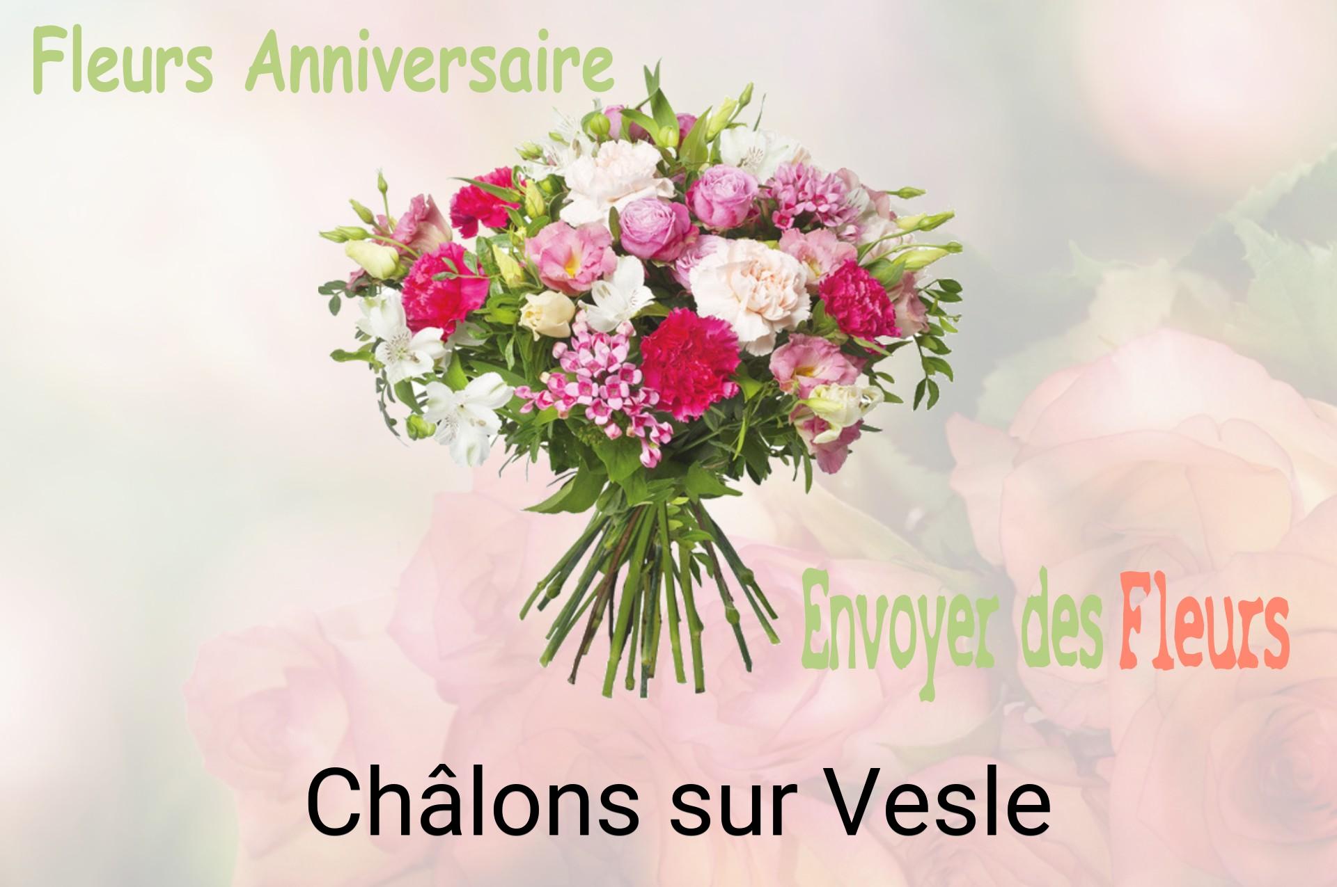 Bouquet de fleurs d’anniversaire livré à Châlons-sur-Vesle