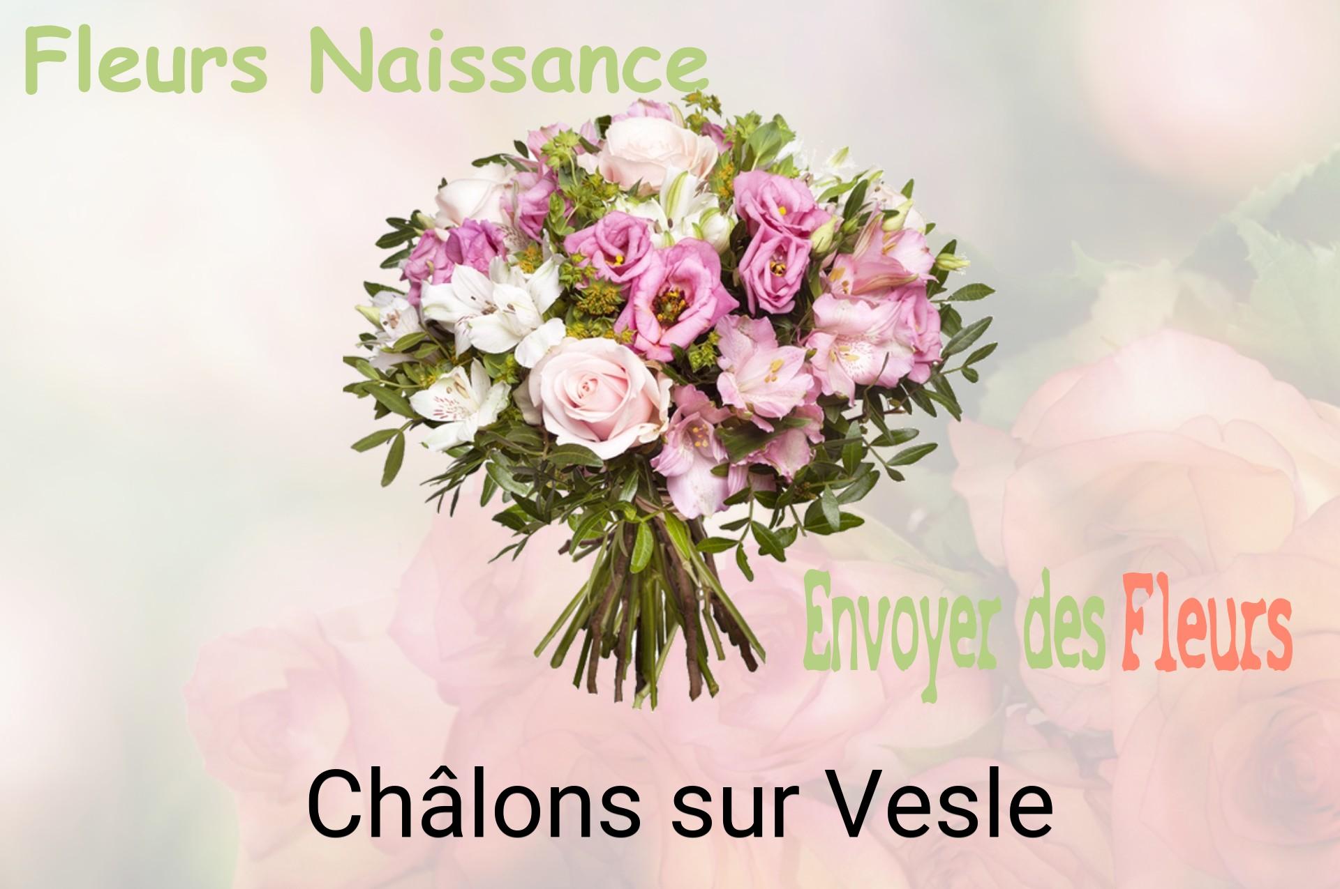 Bouquet de fleurs de naissance livré à Châlons-sur-Vesle