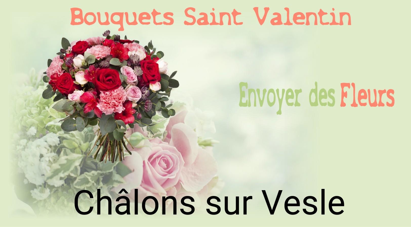 Roses de Saint-Valentin livrées à Châlons-sur-Vesle